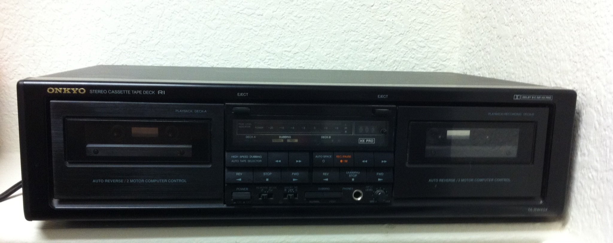 Amazon.com: Onkyo TA-RW404 Stereo Double Cassette Player Recorder